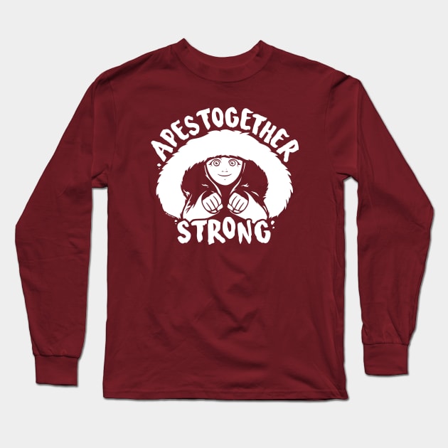 Nova - Apes Together Strong Long Sleeve T-Shirt by wloem